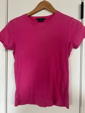 Ralph Lauren Short Sleeve Crewneck Tee - Hot Pink